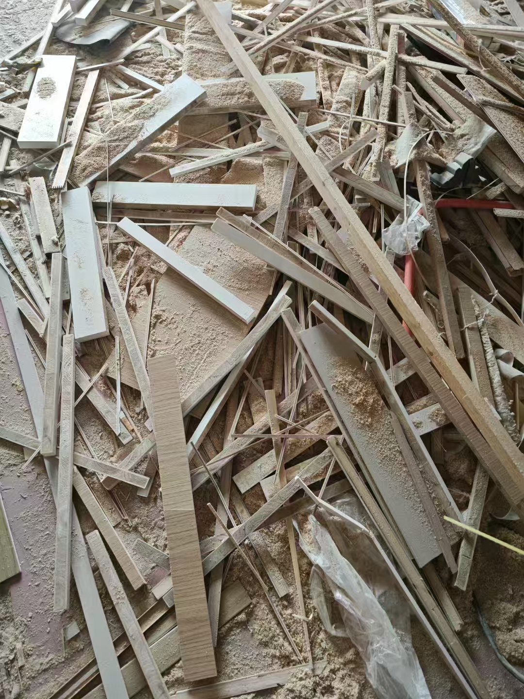 想看到是不是真木頭，請去工地哦